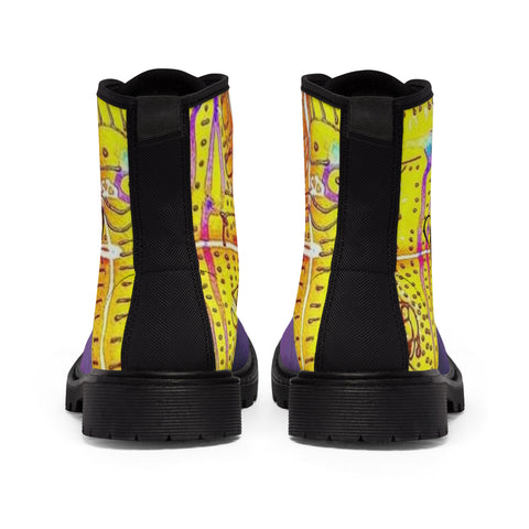 Men's Canvas HIP HOP ART Boots