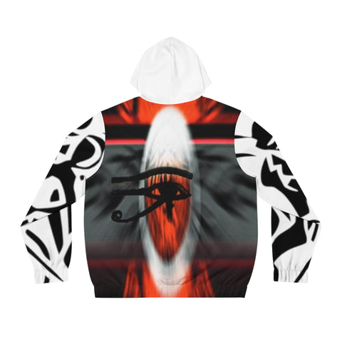 Men's Full-Zip HIP HOP ART Hoodie (AOP)