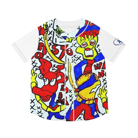 Men's  HIP HOP ART Baseball Jersey (AOP)