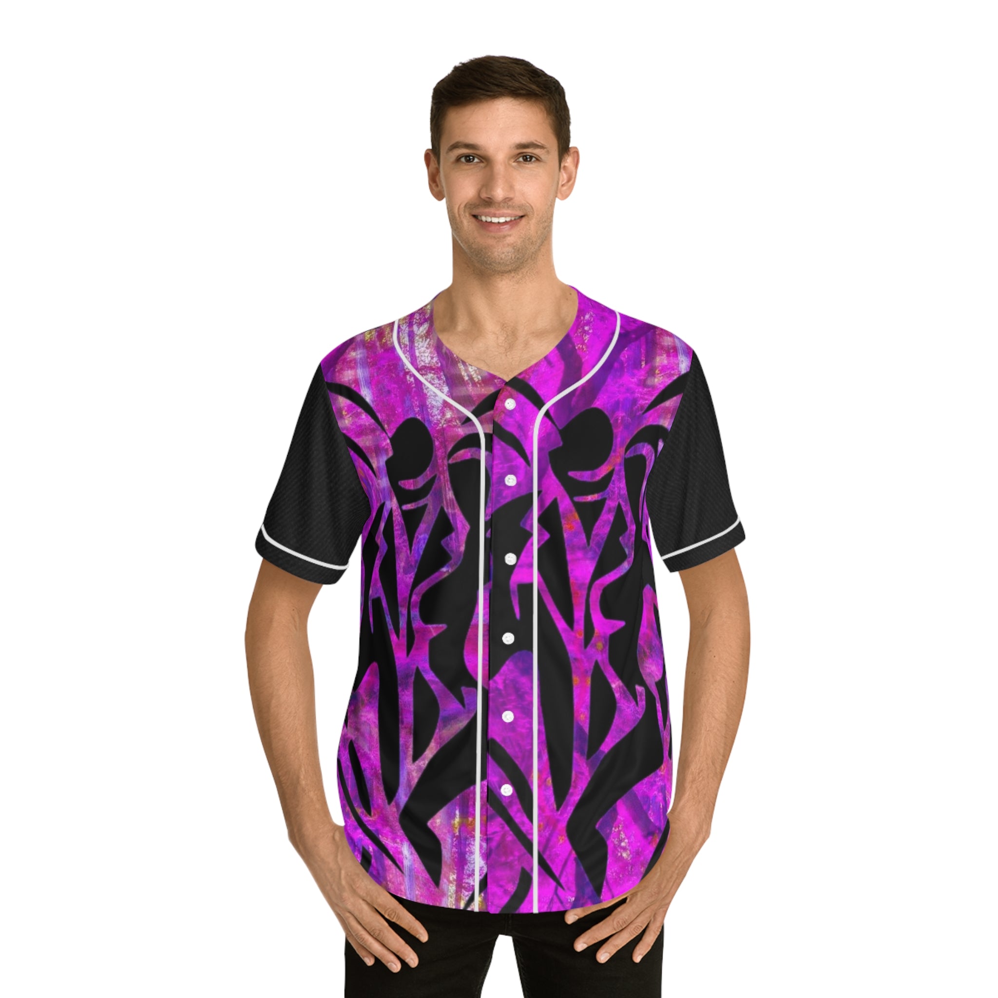 Men's Baseball Hip Hop ART Jersey (AOP)