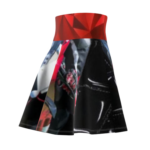Women's  HIP HOP ART Skater Skirt (AOP)