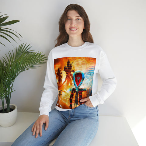 Unisex Heavy Blend™  HIP HOP ART Crewneck Sweatshirt