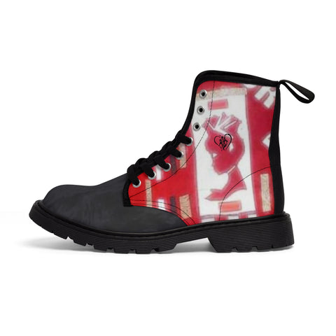 Men's Canvas  HIP HOP ART Boots