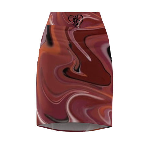 Women's HIP HOP ART  Pencil Skirt (AOP)