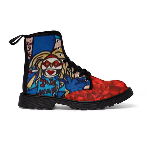 Men's Canvas HIP HOP ART Boots