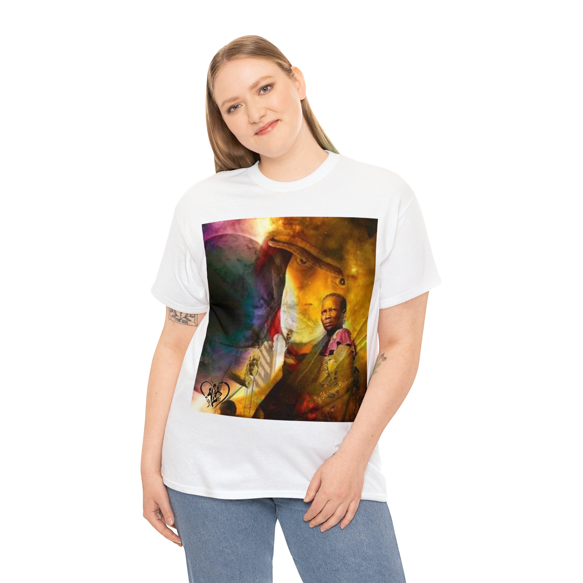 Unisex Heavy HIP HOP ART Cotton Tee