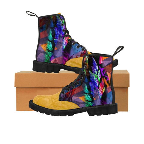 Women's Canvas  HIP HOP ART Boots