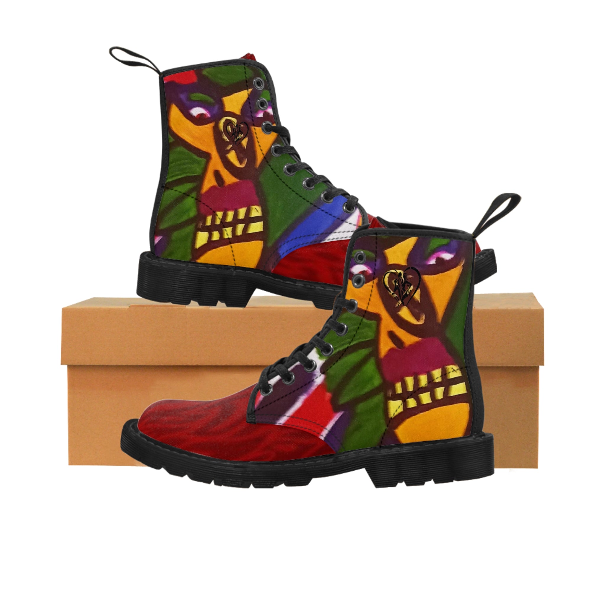 Women's Canvas HIP HOP ART Boots