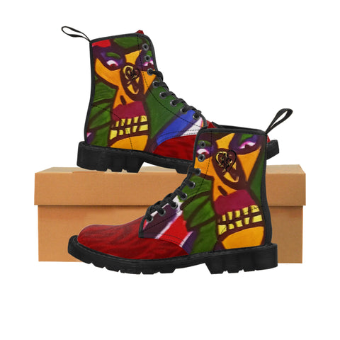 Women's Canvas HIP HOP ART Boots