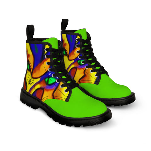 Men's Canvas HIP HOP ART Boots