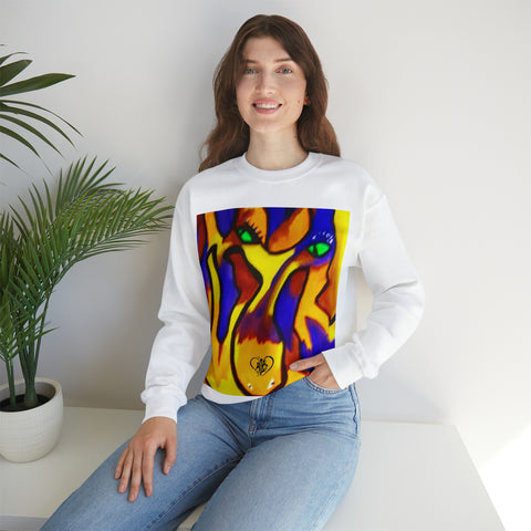 Unisex Heavy Blend™ HIP HOP ART Crewneck Sweatshirt