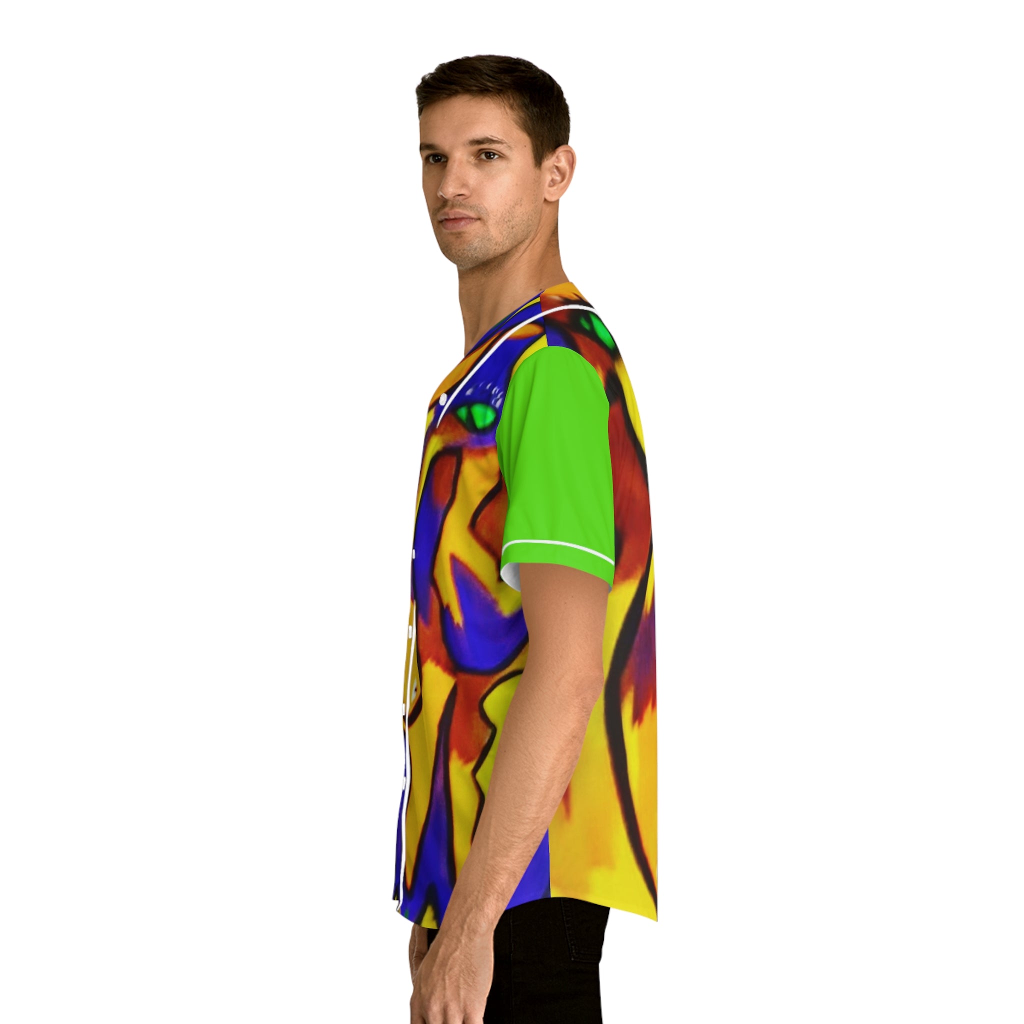 Men's HIP HOP ART Baseball Jersey (AOP)