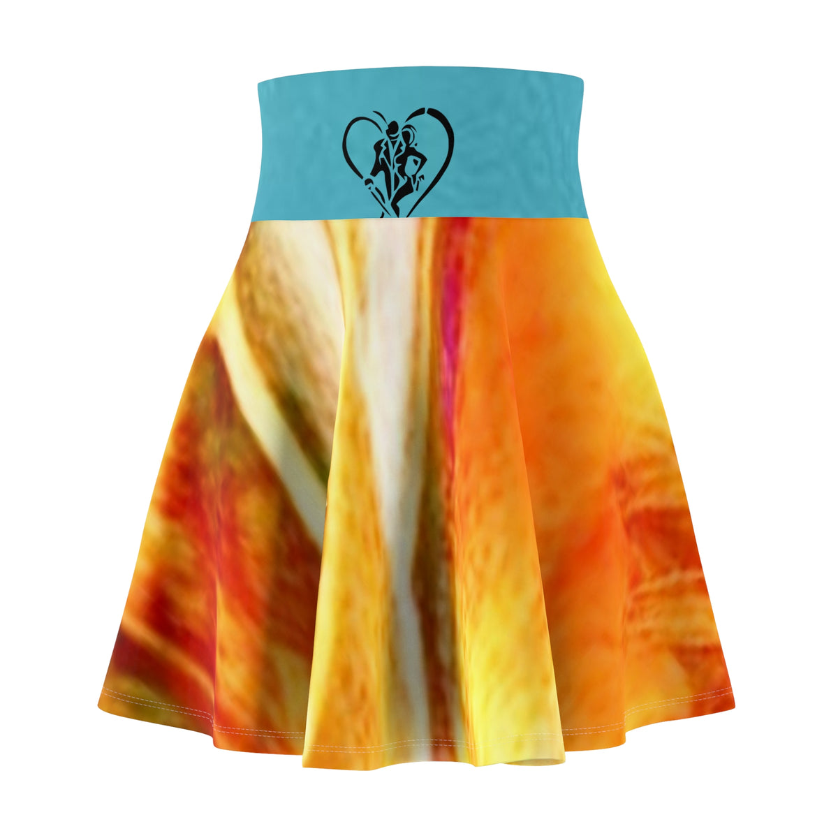 Women's  HIP HOP ART Skater Skirt (AOP)