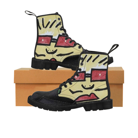 Women's Canvas  HIP HOP ART Boots