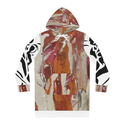 Women's HIP HOP ART Hoodie Dress (AOP)