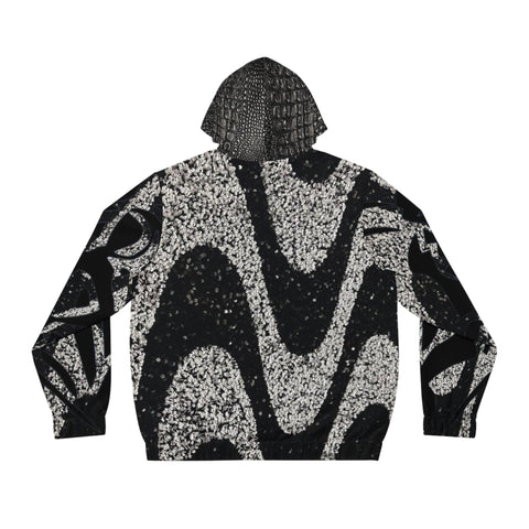 Men's Full-Zip  HIP HOP ART Hoodie (AOP)