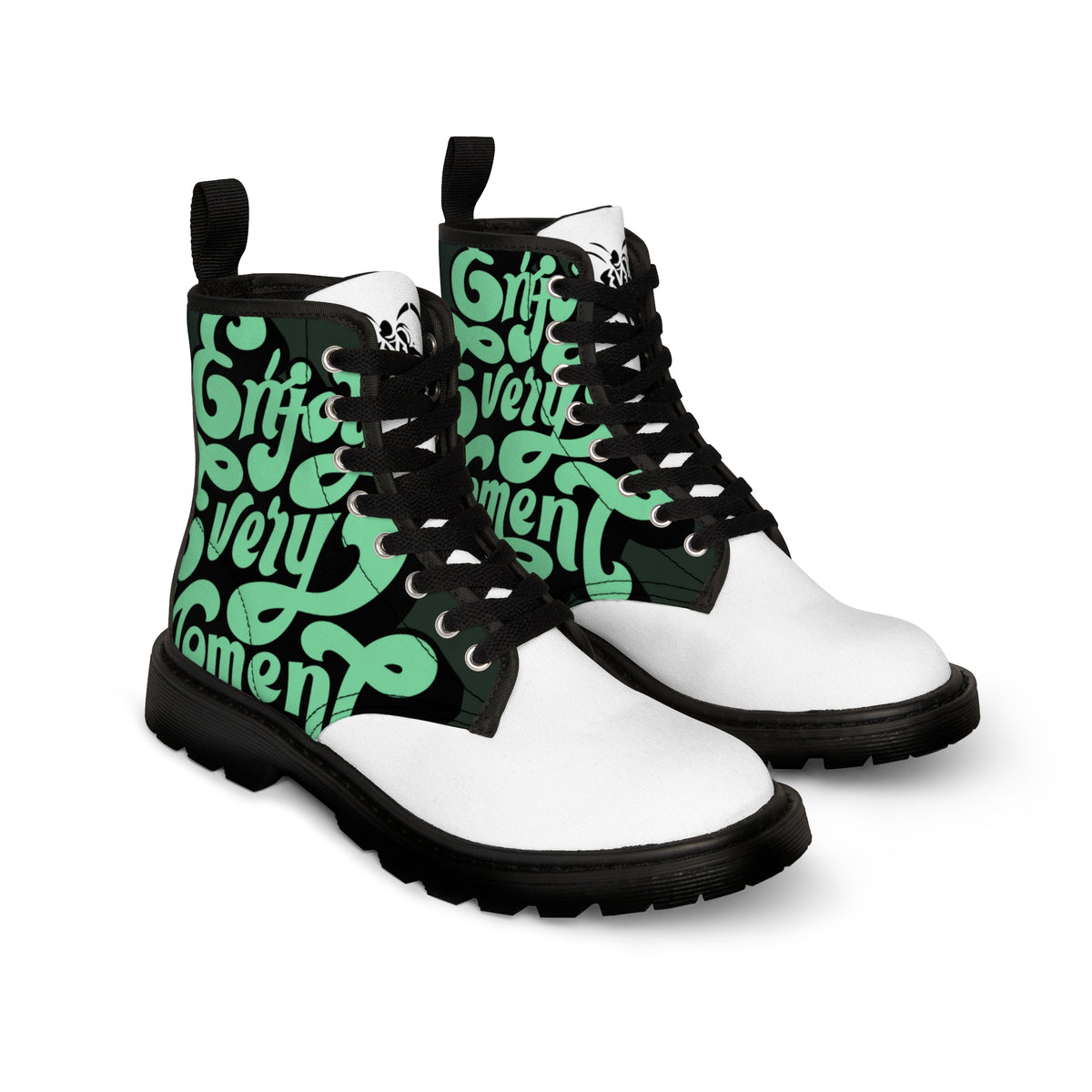 Men's Canvas  HIP HOP ART Boots