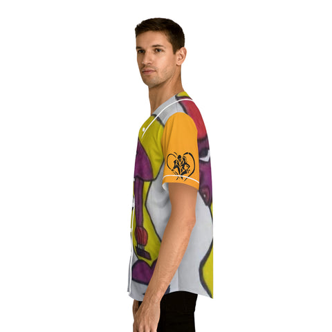 Men's HIP HOP ART  Baseball Jersey (AOP)