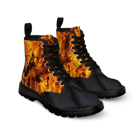 Men's Canvas  HIP HOP ART  Boots