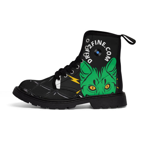 Men's  HIP HOP ART Canvas Boots