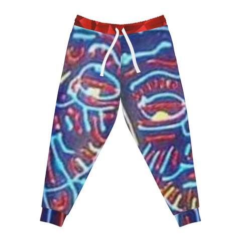 HIP HOP ART Athletic Joggers (AOP)