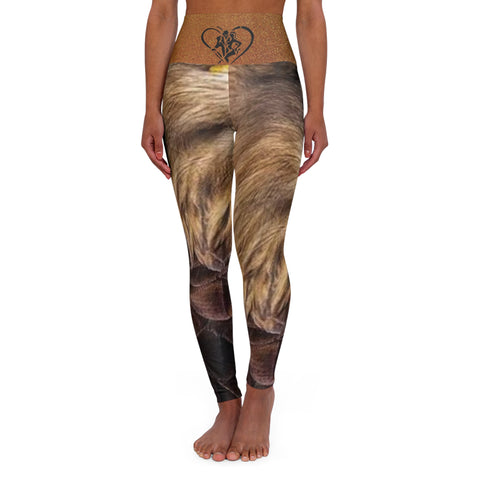 High Waisted HIP HOP ART Yoga Leggings (AOP)