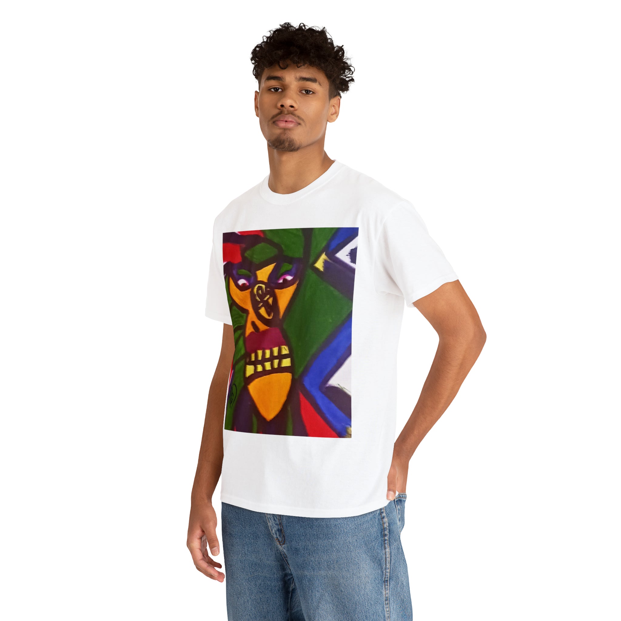 Unisex Heavy Cotton HIP HOP ART Tee