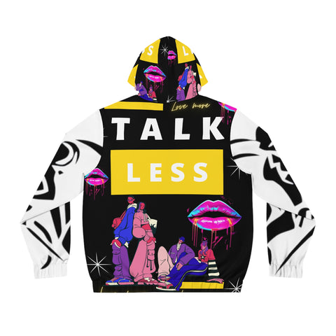 Men's  HIP HOP ART Full-Zip Hoodie (AOP)