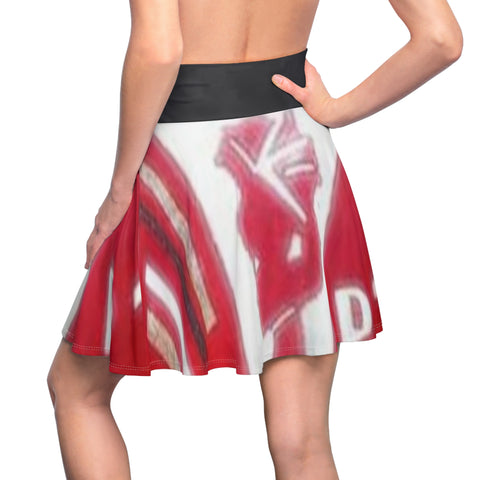 Women's  HIP HOP ART Skater Skirt (AOP)