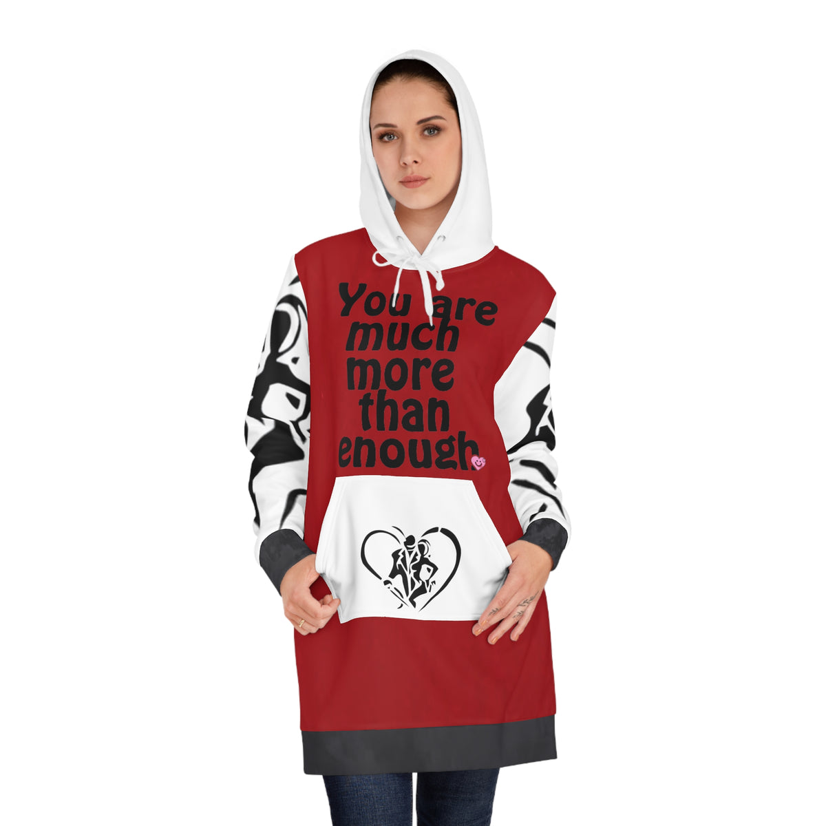 Women's HIP HOP ART Hoodie Dress (AOP)