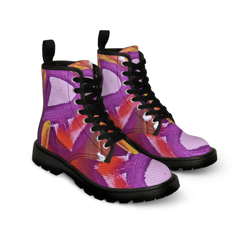 Men's Canvas HIP HOP ART Boots