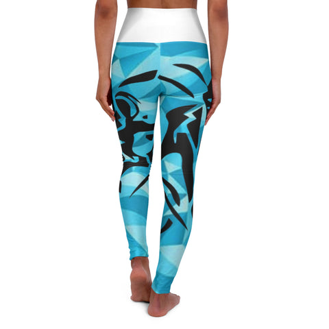 High Waisted HIP HOP ART Yoga Leggings (AOP)