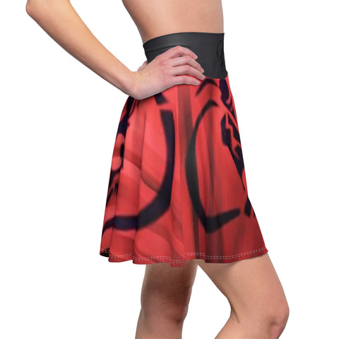 Women's HIP HOP ART Skater Skirt (AOP)