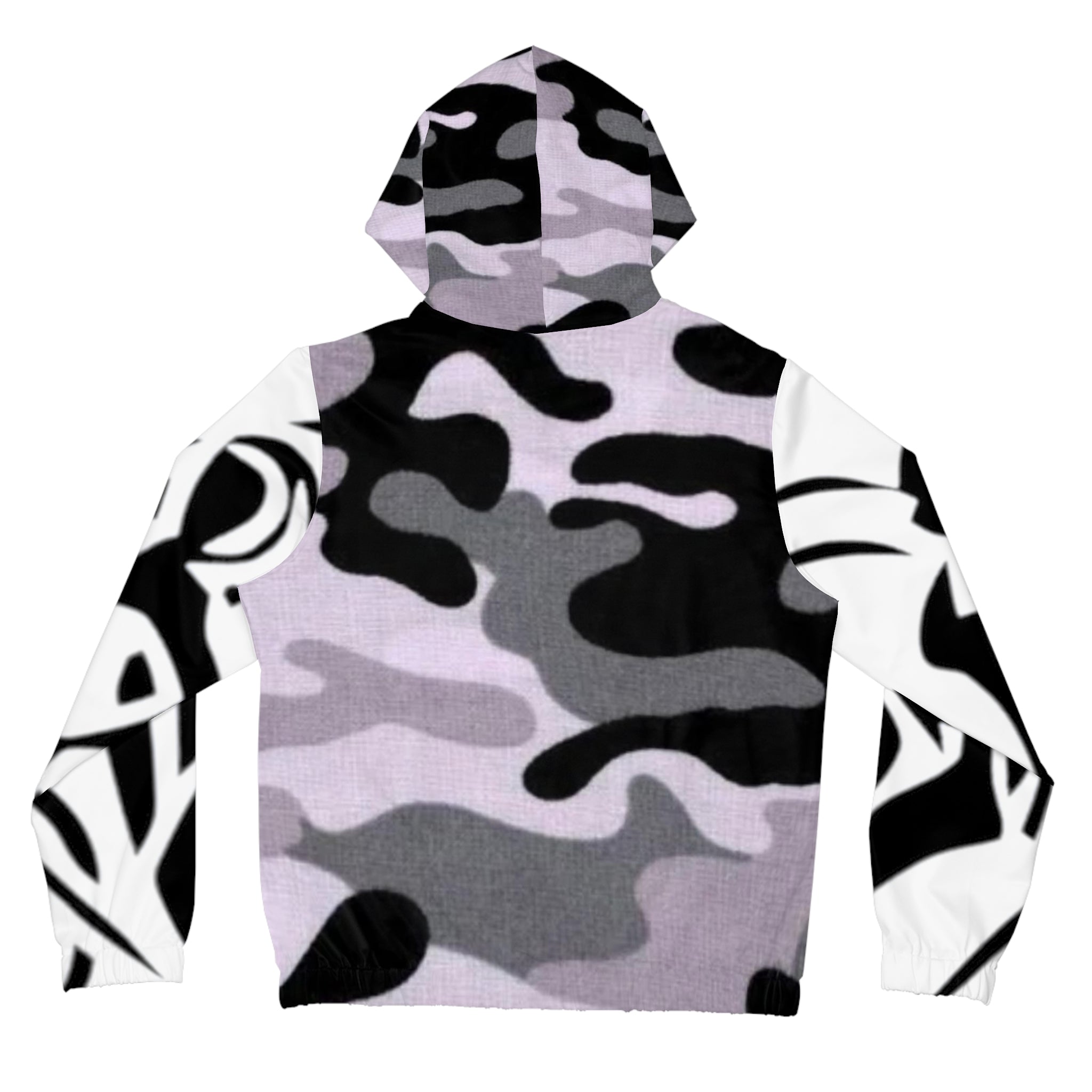 Women’s Full-Zip HIP HOP ART Hoodie (AOP)