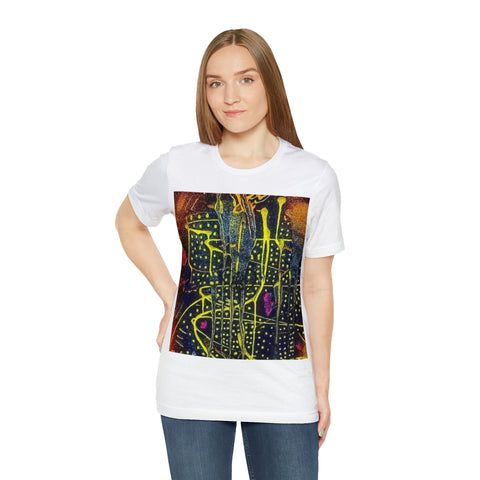 HIP HOP ART Unisex Jersey Short Sleeve Tee