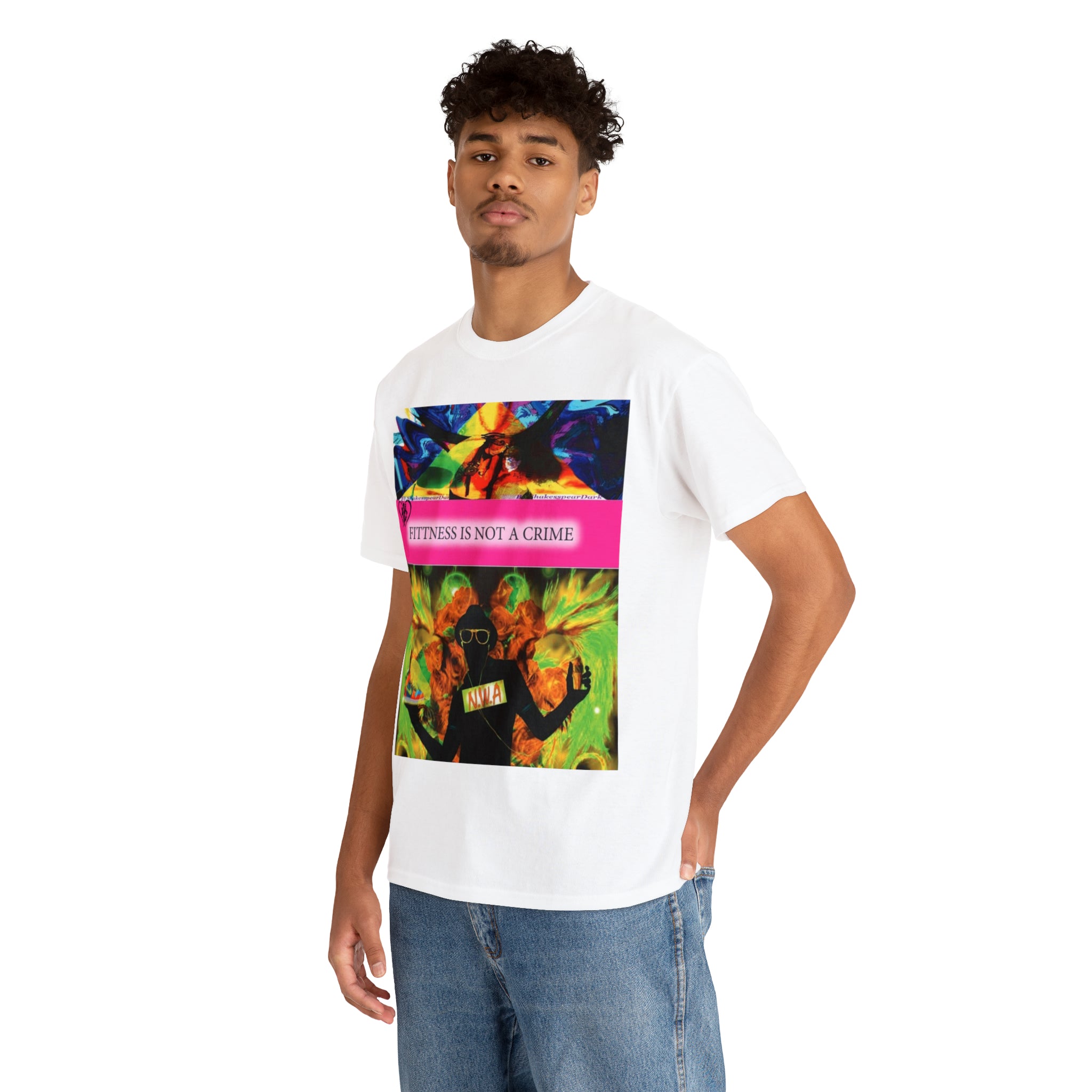 Unisex HIP HOP ART Heavy Cotton Tee