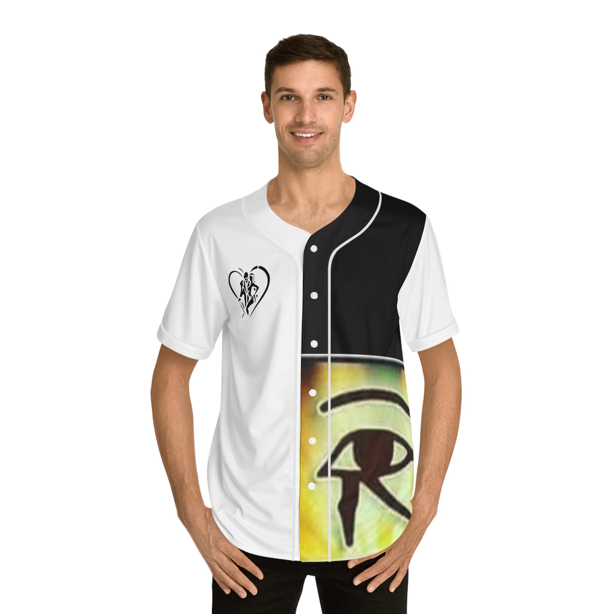 Men's HIP HOP ART Baseball Jersey (AOP)