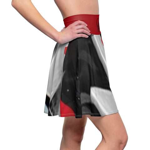 Women's  HIP HOP ART Skater Skirt (AOP)