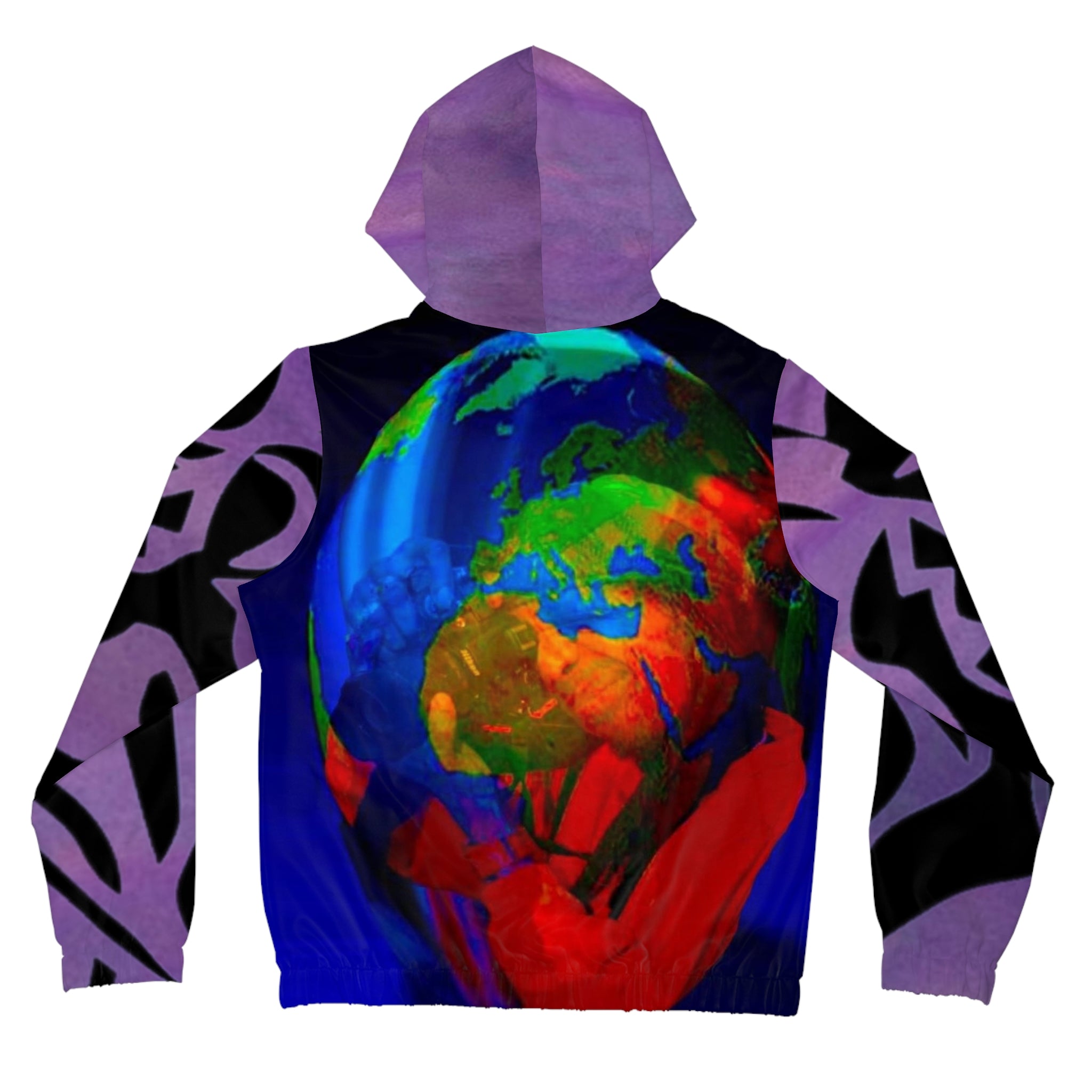 Women’s HIP HOP ART Full-Zip Hoodie (AOP)