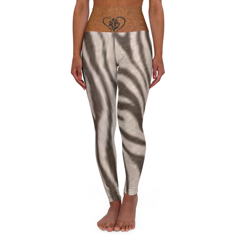 High Waisted HIP HOP ART  Yoga Leggings (AOP)