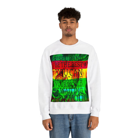 Unisex Heavy Blend™  HIP HOP ART Crewneck Sweatshirt