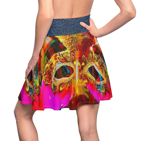 Women's HIP HOP ART Skater Skirt (AOP)