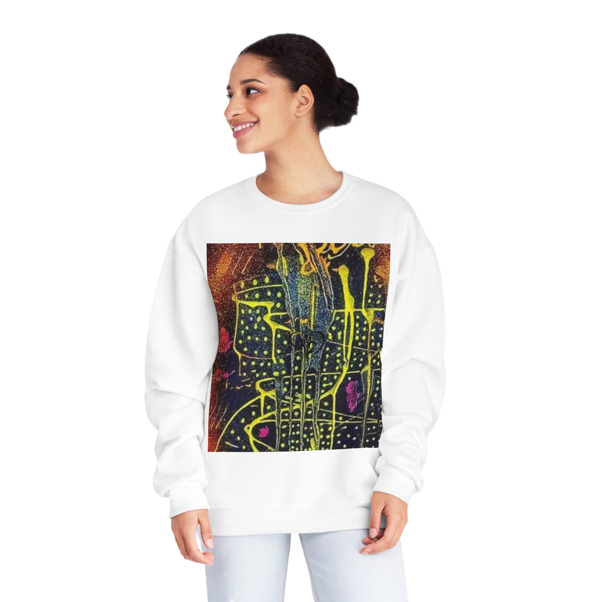 Unisex NuBlend® HIP HOP  ART Crewneck Sweatshirt