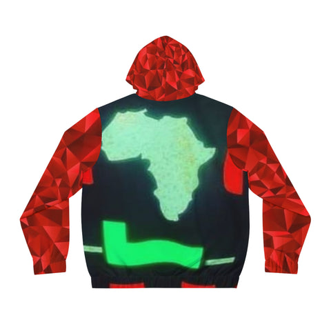 Men's Full-Zip HIP HOP ART Hoodie (AOP)