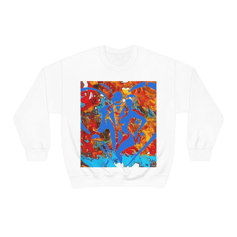 Unisex Heavy Blend™  HIP HOP ART Crewneck Sweatshirt