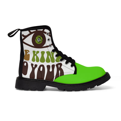 Men's Canvas  HIP HOP ART Boots