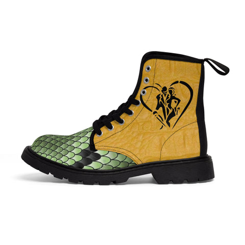 Men's Canvas  HIP HOP ART Boots