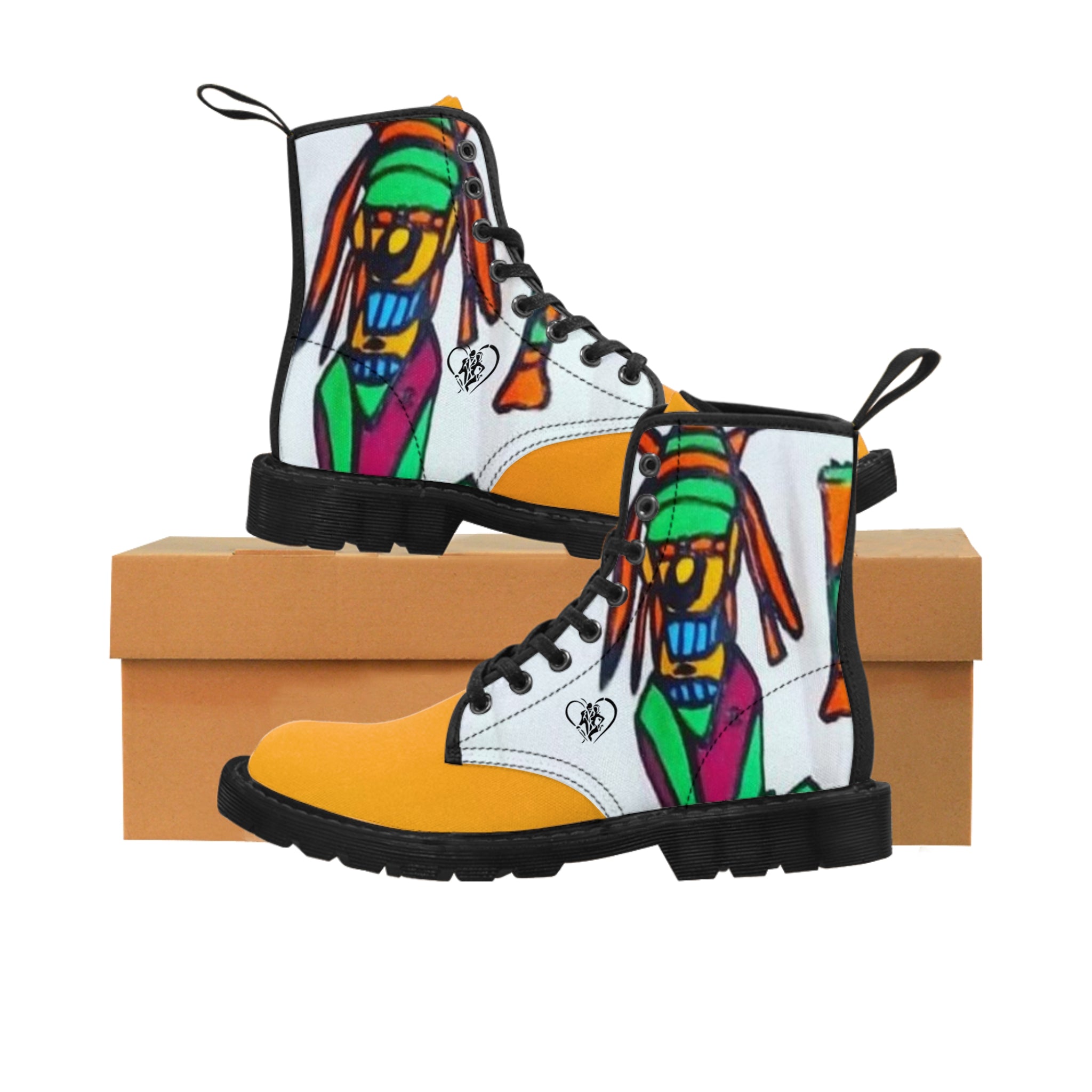 Women's Canvas HIP HOP ART Boots