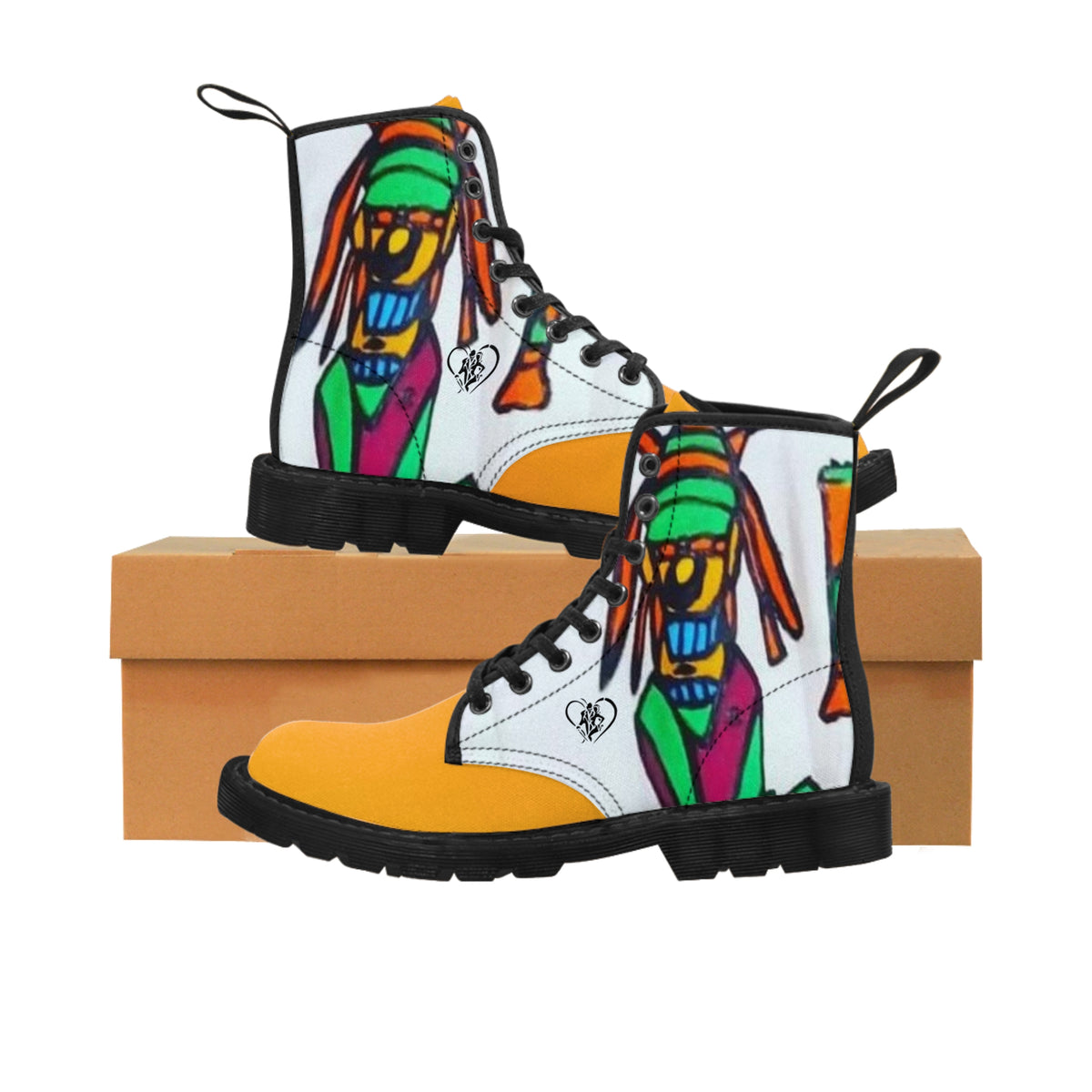 Women's Canvas HIP HOP ART Boots