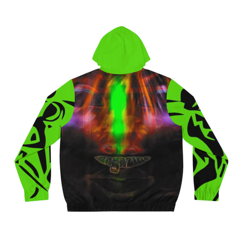 Men's Full-Zip  HIP HOP ART Hoodie (AOP)